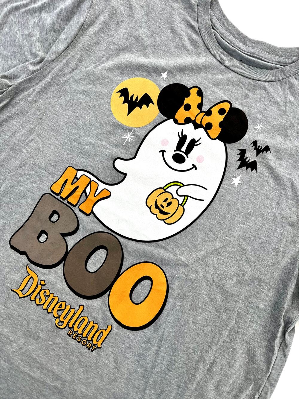 Disney Parks My Boo Ghost Minnie Disneyland Halloween Adult Tee - Sz XL - NWT